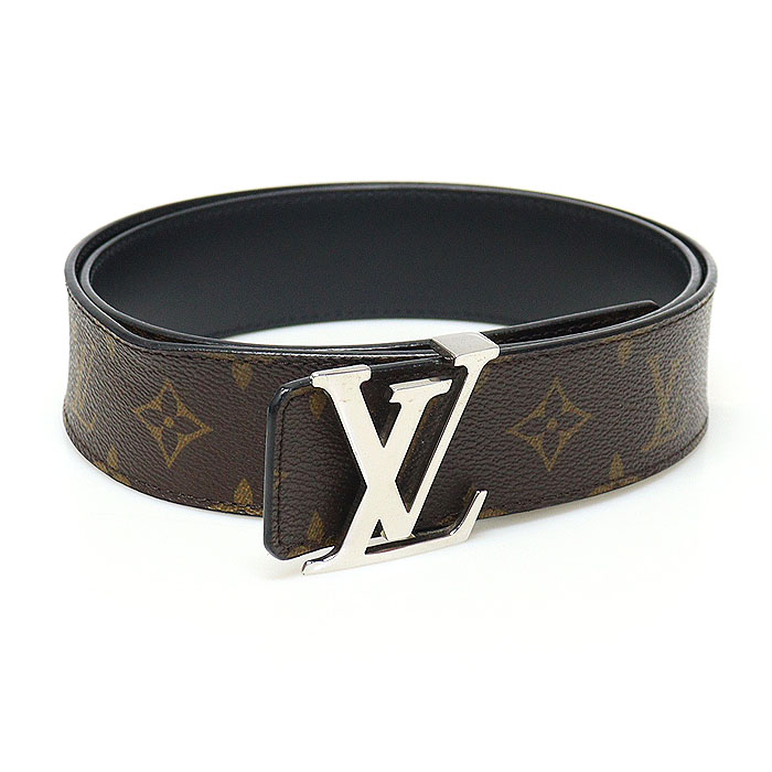 Louis Vuitton(루이비통) M9821U 모노그램 캔버스 LV 이니셜 리버서블 남성 벨트 90