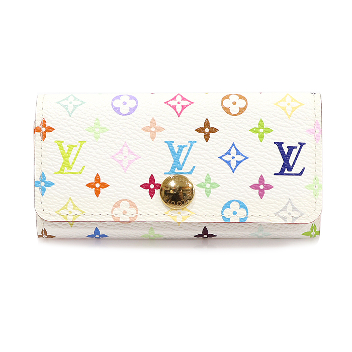 Louis Vuitton(루이비통) M60043 모노그램 멀티 화이트 4 KEY 키홀더 키케이스