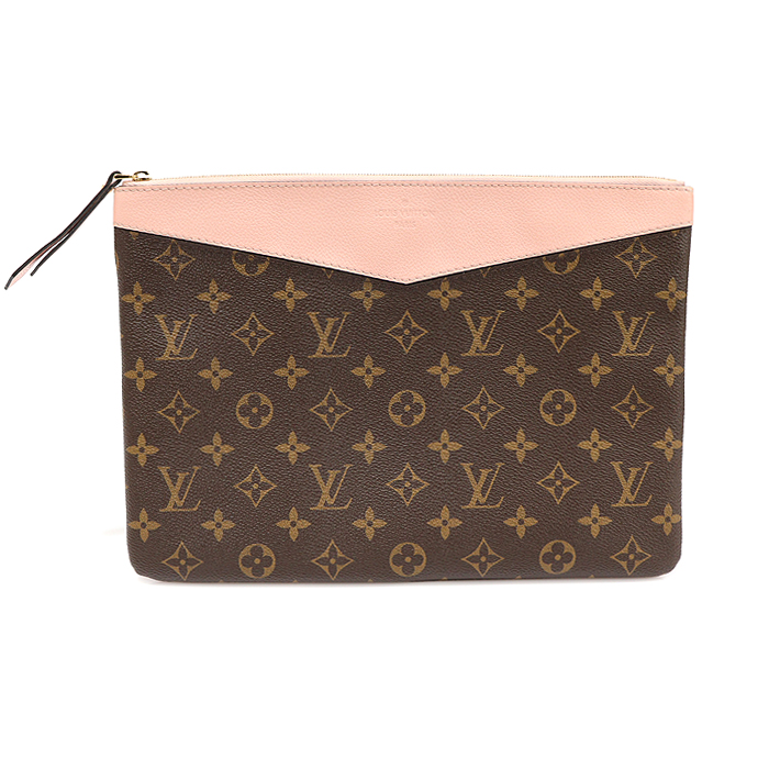 Louis Vuitton(루이비통) M62942 로즈 파우더 모노그램 캔버스 데일리 파우치 클러치