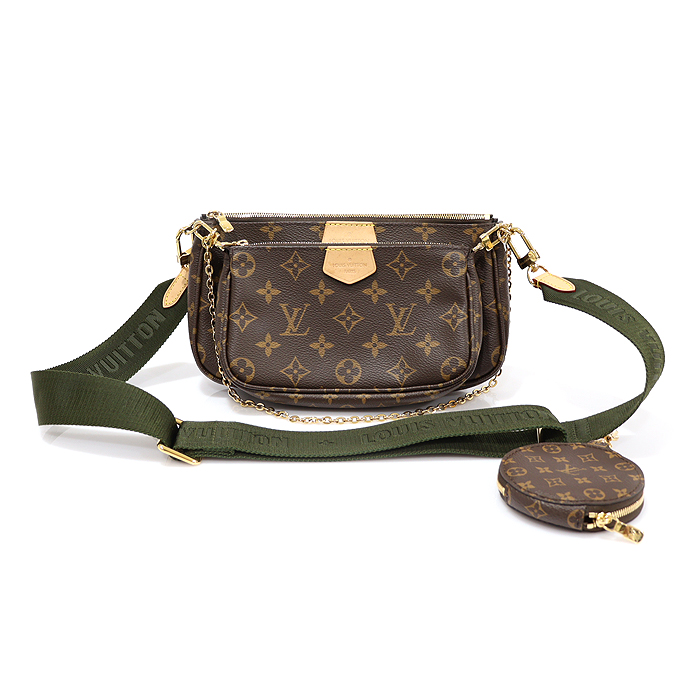 Louis Vuitton(루이비통) M44813 모노그램 캔버스 카키 멀티 포쉐트 악세수아 크로스백