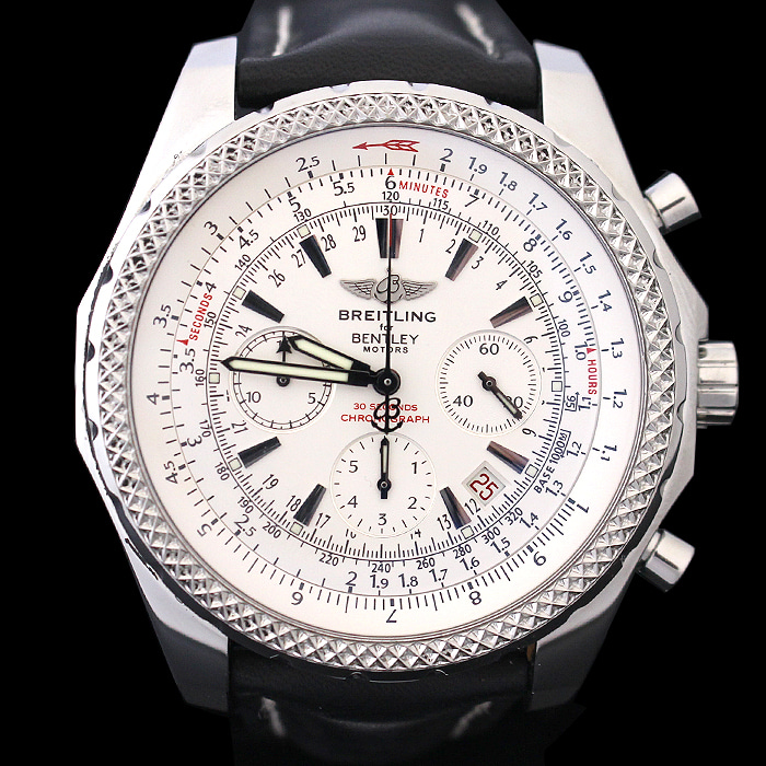Breitling(브라이틀링) A2536212 48MM 스페셜 에디션 벤틀리 모터스 크로노 가죽밴드 시계