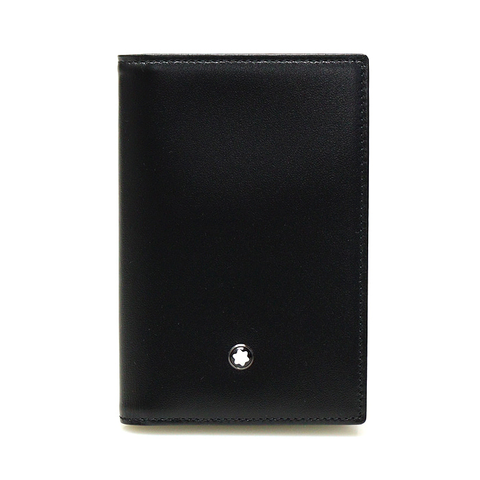 Montblanc(몽블랑) 14108 블랙 레더 마이스터스튁 명함 지갑