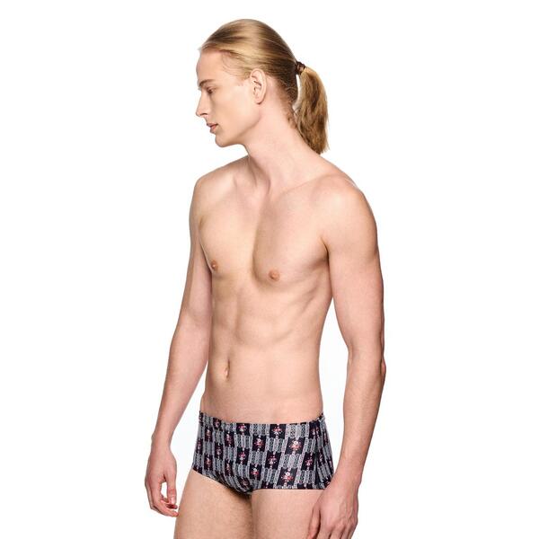 후그 남자 실내 수영복 로코코 블랙베리 숏사각 슬림핏 MFA969 디자인 수모 증정