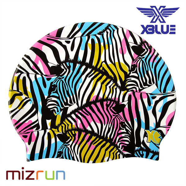 엑스블루 / 실리콘 수모 COLORFUL ZEBRA WHT XBL-8230