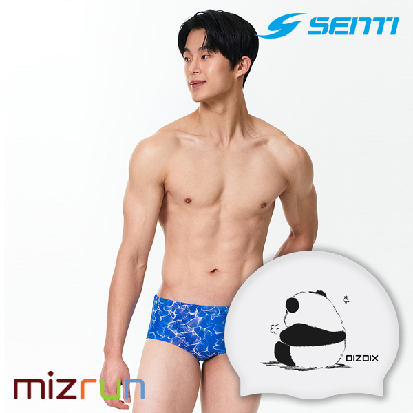 센티 남자 실내수영복 글리머 BL 세미 숏사각 MSP-24472 디자인 수모 증정