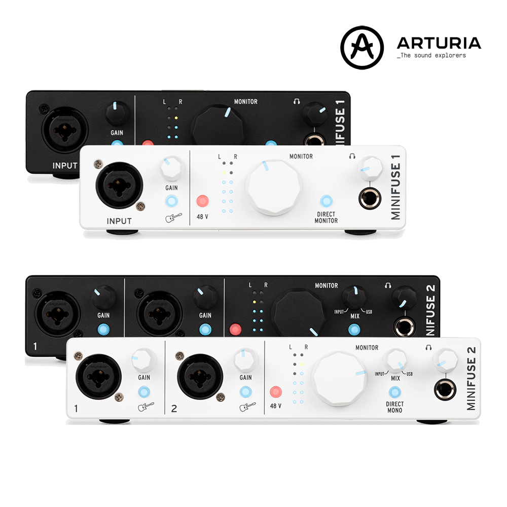 Arturia MiniFuse 아투리아 미니퓨즈 오디오 인터페이스