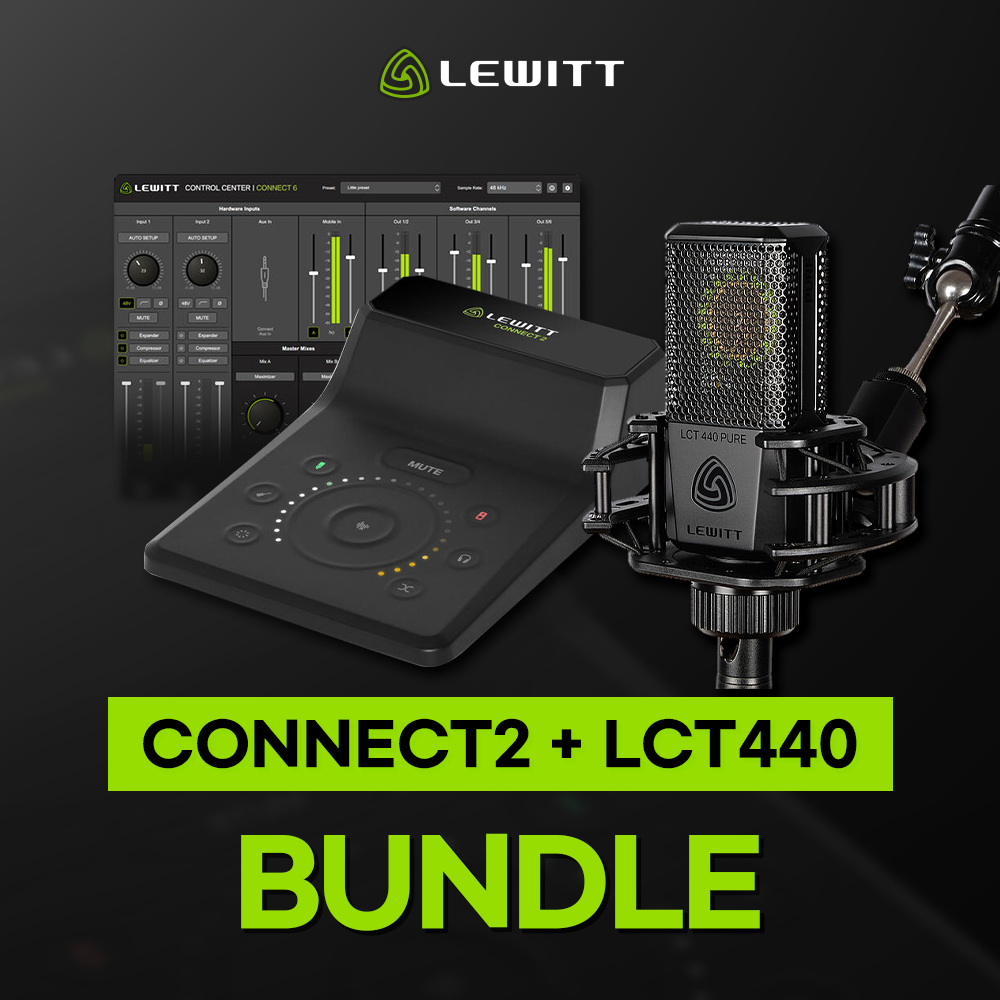 LEWITT CONNECT 2 + LCT 440 PURE 번들 패키지