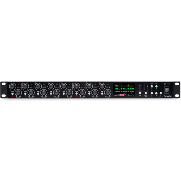 Focusrite Scarlett Octopre Dynamic 포커스라이트 스칼렛 8채널 마이크 프리앰프 컴프레서 ADAT 컨버터