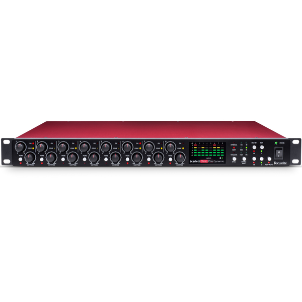 Focusrite Scarlett Octopre Dynamic 포커스라이트 스칼렛 8채널 마이크 프리앰프 컴프레서 ADAT 컨버터