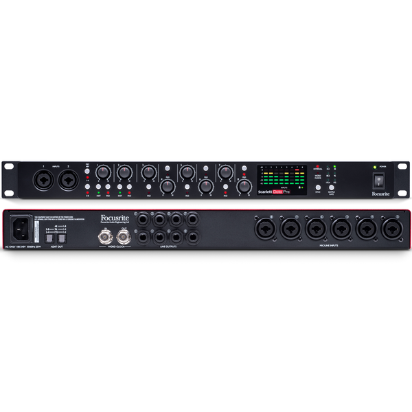 Focusrite Scarlett Octopre 포커스라이트 스칼렛 8채널 마이크 프리앰프 ADAT 지원