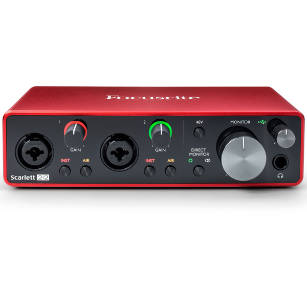 Focusrite Scarlett 2i2 studio 3세대 2i2 스튜디오 홈레코딩 패키지