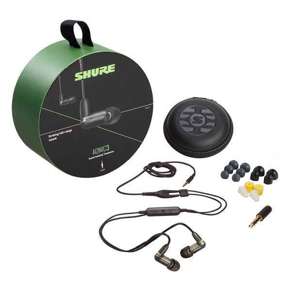 SHURE AONIC 3 사운드 아이솔레이팅 이어폰 (블랙/화이트)