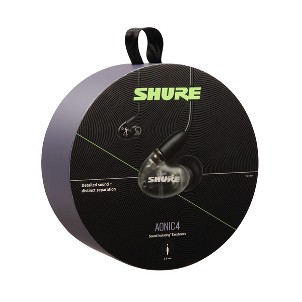 SHURE AONIC 4 사운드 아이솔레이팅 이어폰 (블랙/화이트)