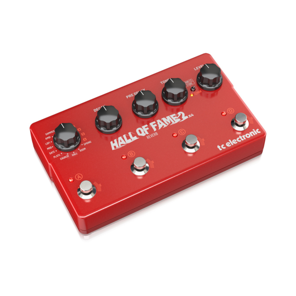 TC Electronic TC일렉트로닉 HALL OF FAME 2 X4 REVERB 확장형 리버브 페달 기타 이펙터