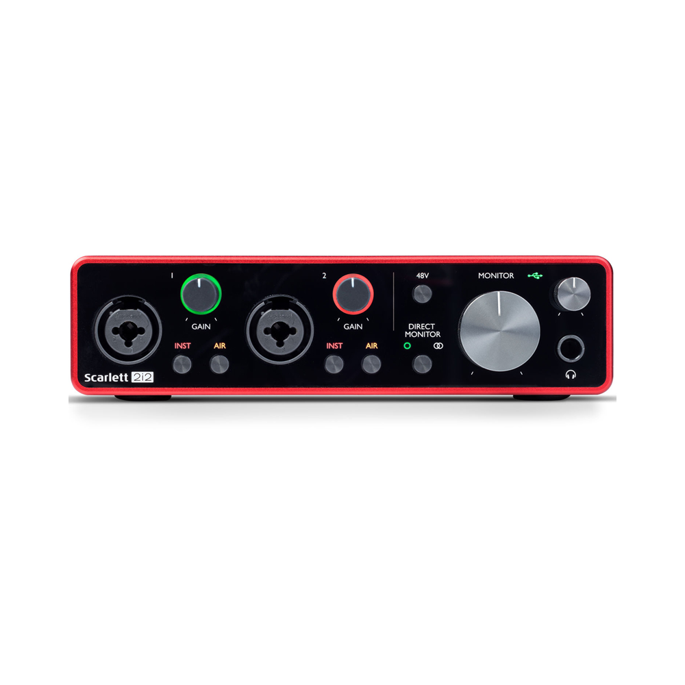 Focusrite Scarlett 2i2 3G (3세대) 스칼렛 오디오 인터페이스