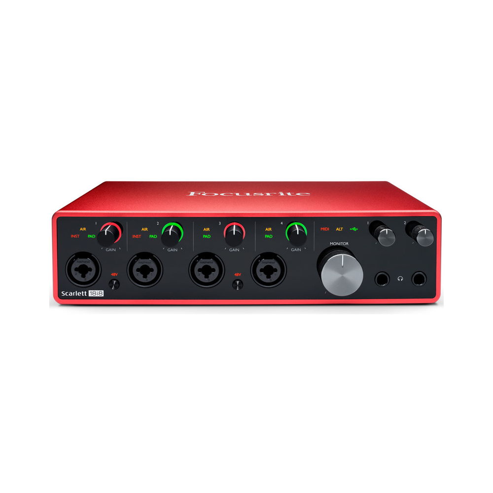 Focusrite Scarlett 18i8 3세대 스칼렛 오디오 인터페이스