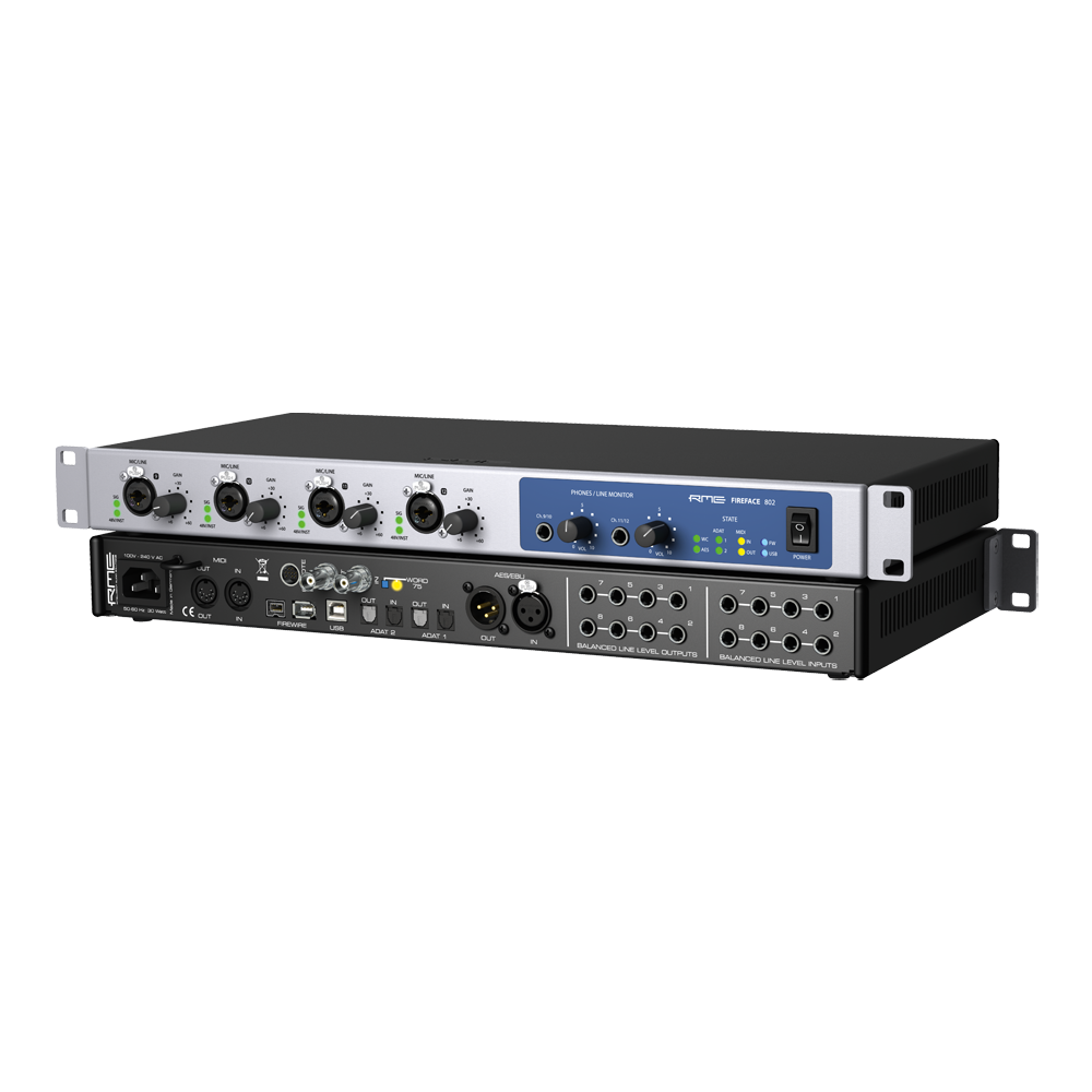 RME Fireface 802 USB 오디오 인터페이스 / ARC USB 포함