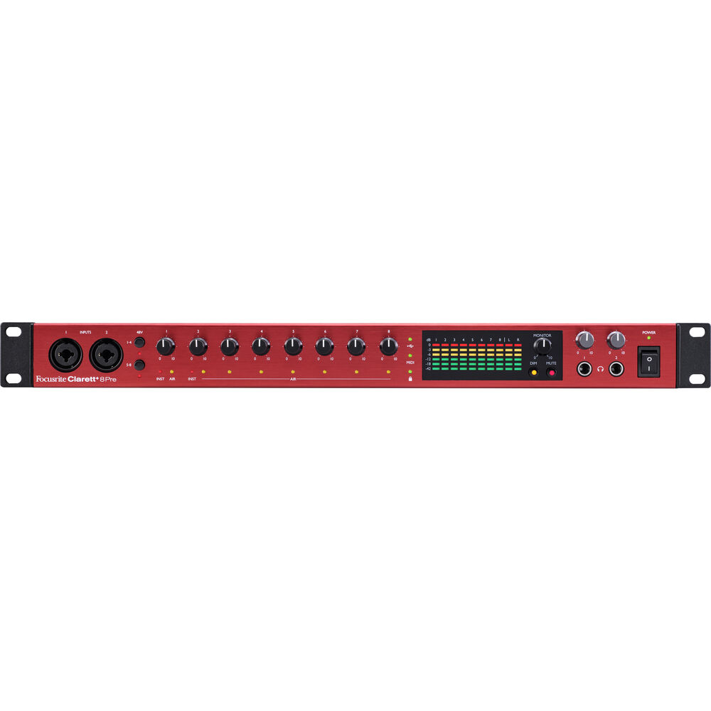 Focusrite Clarett+ 8Pre USB 포커스라이트 클라렛 오디오 인터페이스