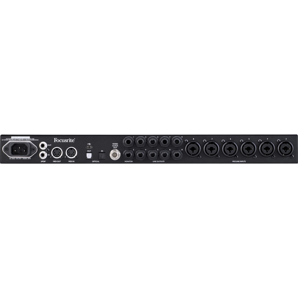 Focusrite Clarett+ 8Pre USB 포커스라이트 클라렛 오디오 인터페이스