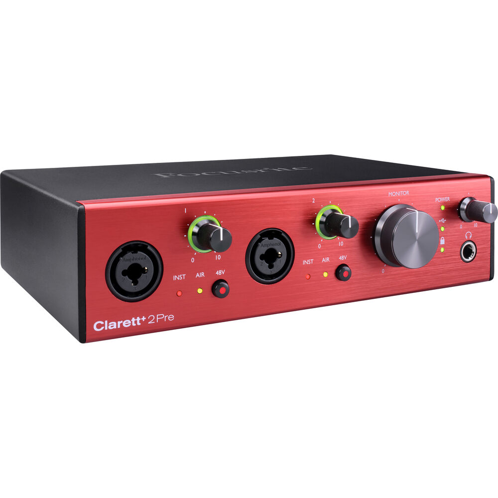 Focusrite Clarett+ 2Pre USB 포커스라이트 클라렛 오디오 인터페이스