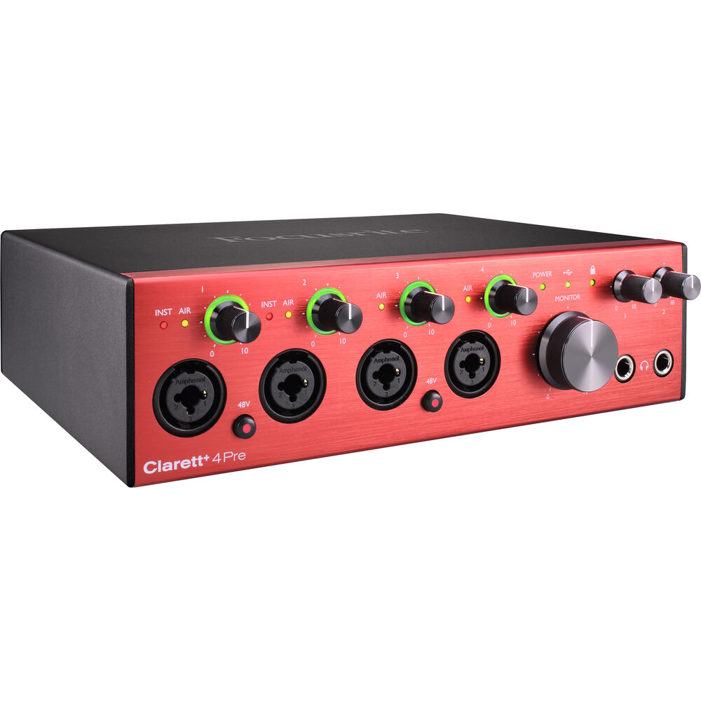 Focusrite Clarett+ 4Pre USB 포커스라이트 클라렛 오디오 인터페이스