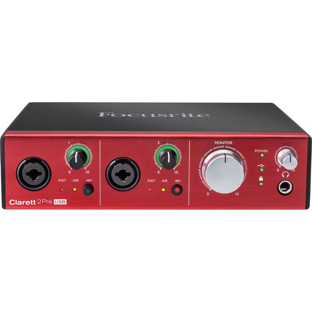 Focusrite Clarett 2Pre USB 클라렛 오디오 인터페이스