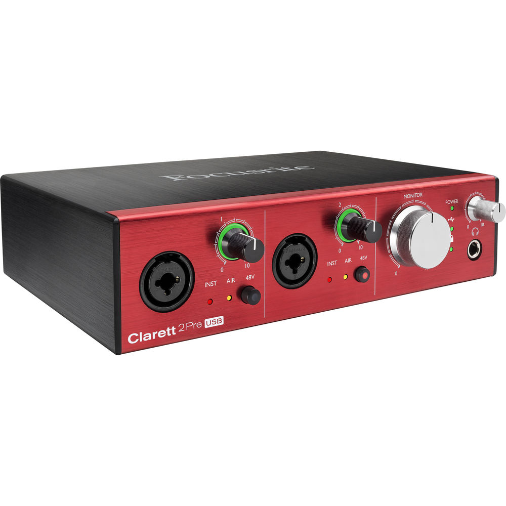 Focusrite Clarett 2Pre USB 클라렛 오디오 인터페이스