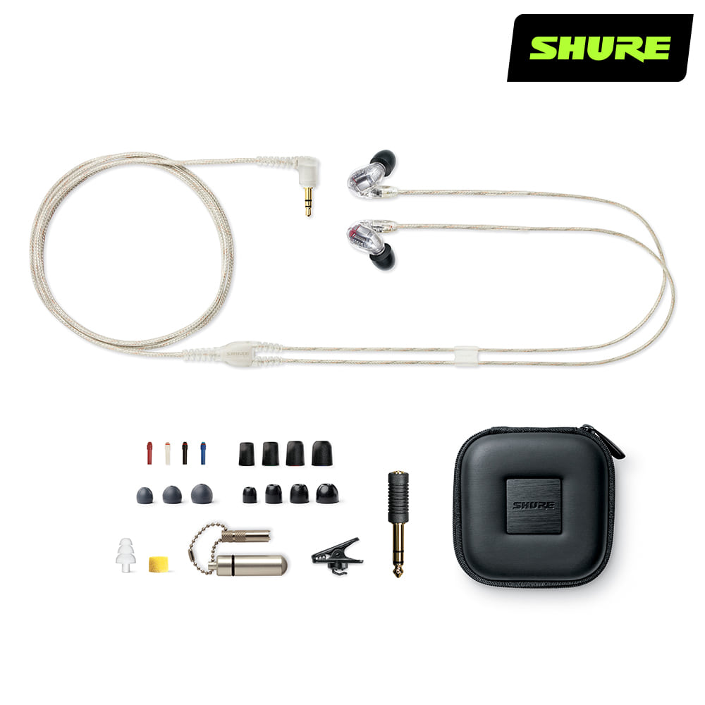 SHURE SE846 2세대 슈어 이어폰 (클리어/그라파이트/제이드)