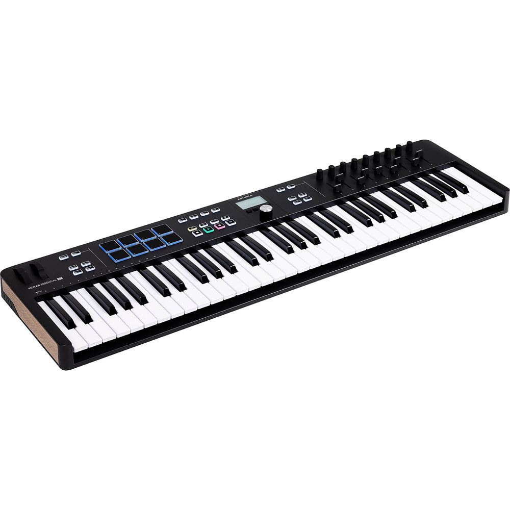 Arturia KeyLab Essential MK3 61 아투리아 에센셜 마스터 키보드 미디 컨트롤러 블랙