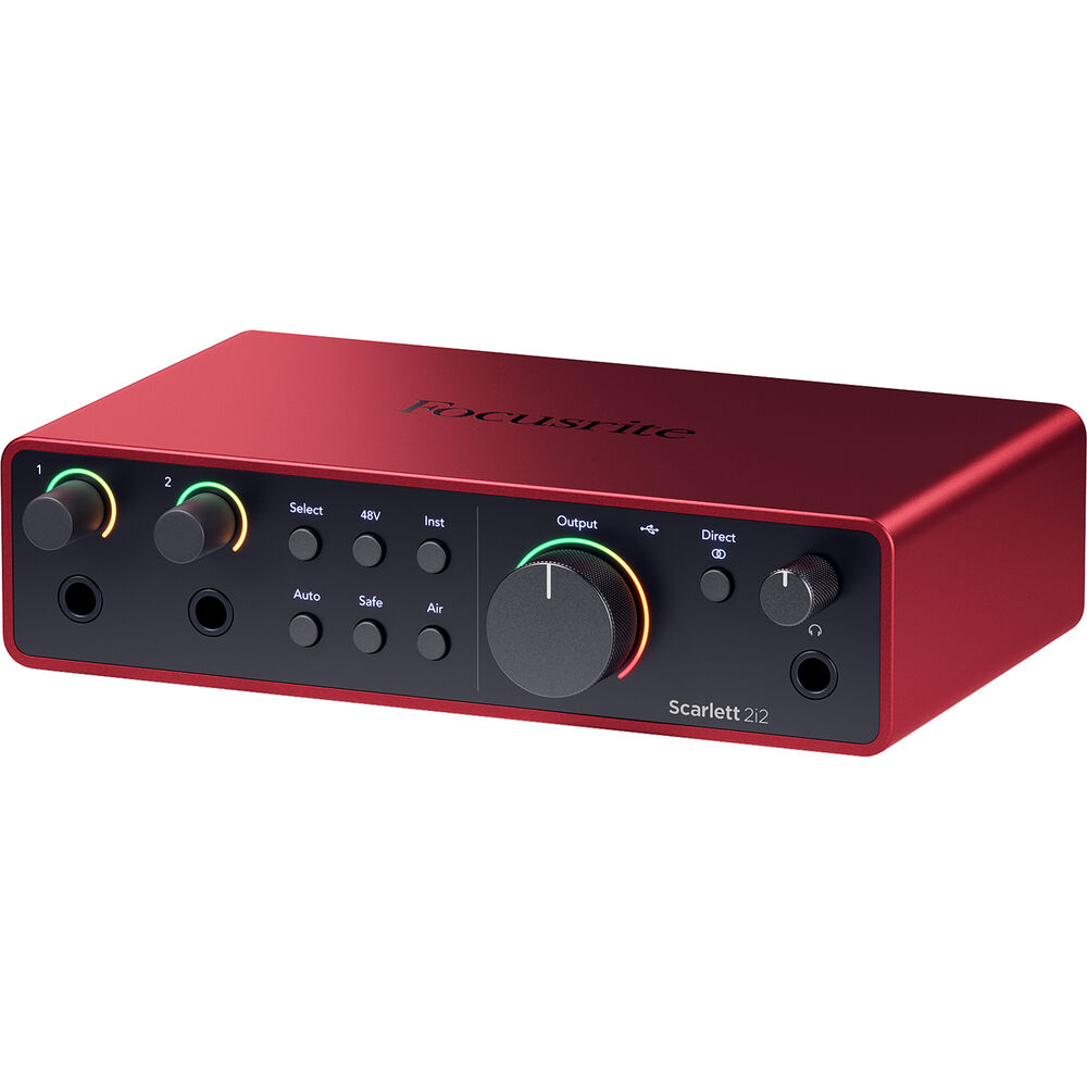 Focusrite Scarlett 2i2 Studio 4G (4세대) 2i2 스튜디오 홈레코딩 패키지