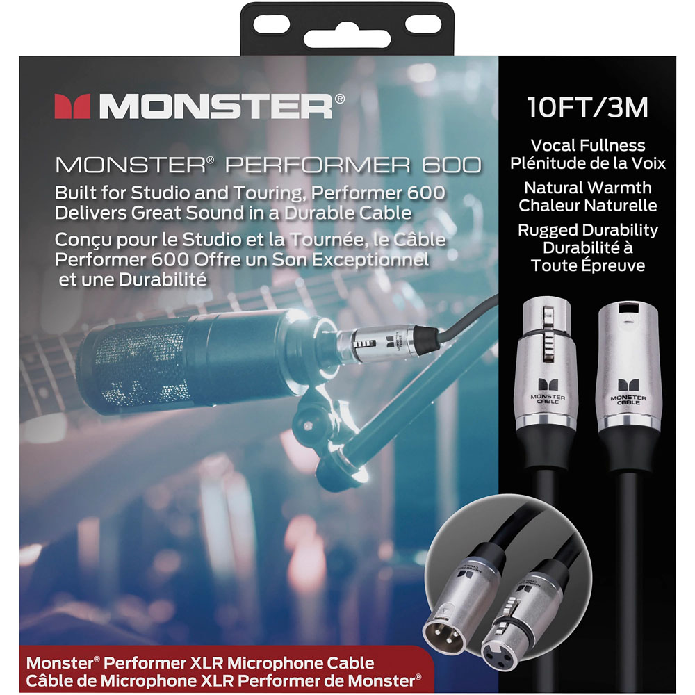 MONSTER - 몬스터 Performer 600 XLR 마이크 케이블 1.5m