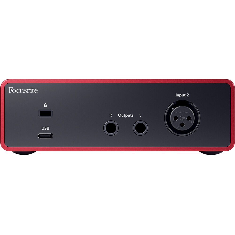 Focusrite Scarlett Solo 4G (4세대) 스칼렛 솔로 오디오 인터페이스