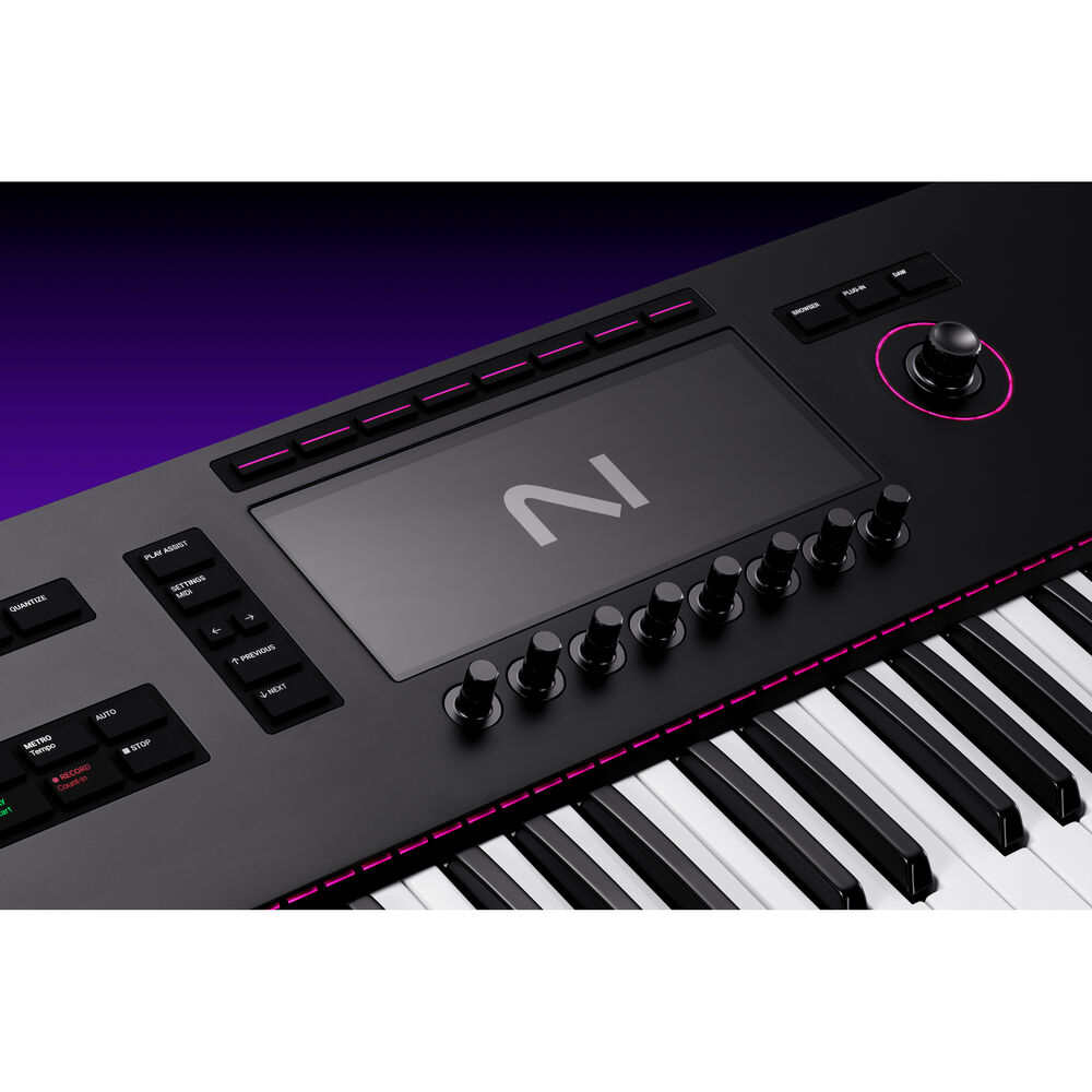 NI KONTROL S49 MK3 프리미엄 49건반 마스터 키보드, 스마트 미디 컨트롤러