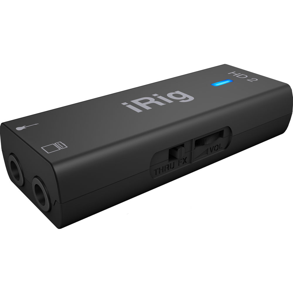 IK Multimedia iRig HD 2 기타/베이스 인터페이스 (AmpliTube 5 SE 포함)