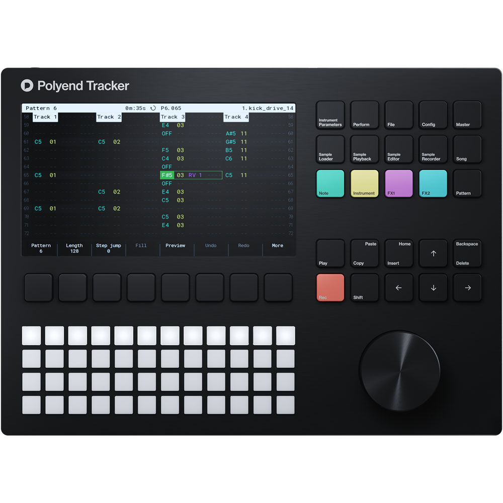 Polyend Tracker 폴리엔드 샘플러 신디사이저 시퀀서 오디오 워크스테이션