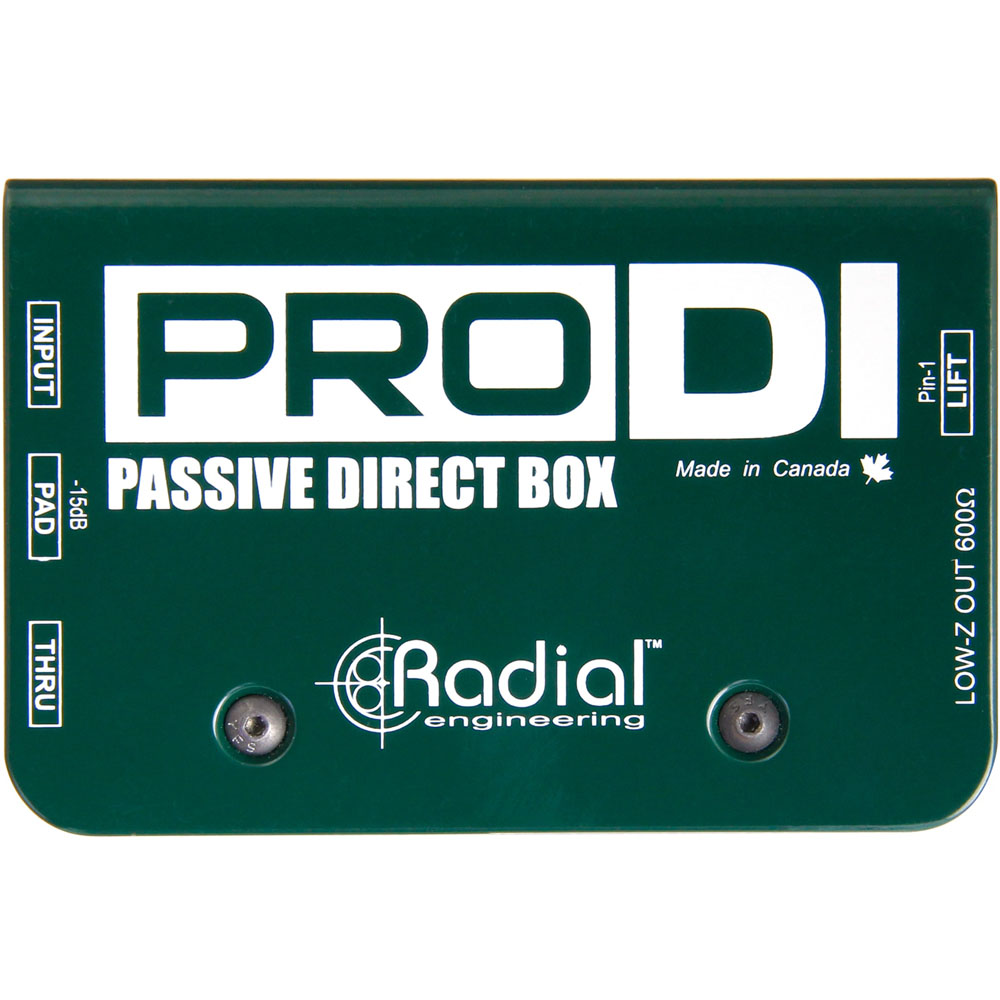 Radial PRO DI - 레디알 패시브 다이렉트 박스