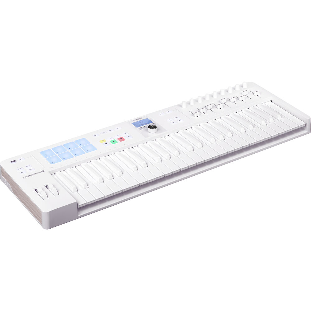 Arturia KeyLab Essential MK3 49 아투리아 에센셜 마스터 키보드 미디 컨트롤러 Alpine White