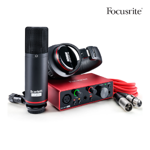 Focusrite Scarlett Solo studio 3세대 솔로 스튜디오 홈레코딩 패키지