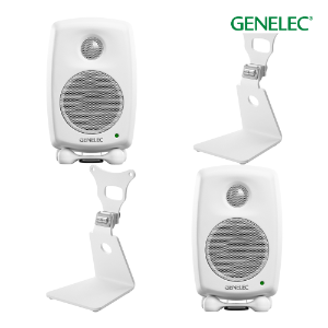 Genelec 8010A 화이트 + 제네렉 8010-320W 스탠드 패키지