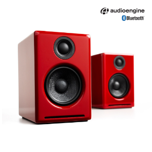 Audioengine A2+ Wireless 레드 블루투스 스피커