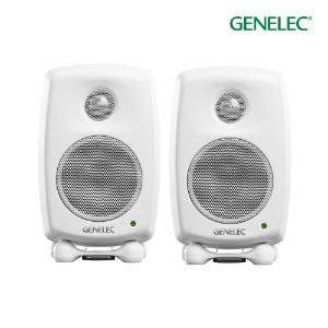 Genelec 8010A 화이트 (2통) 제네렉 3인치 액티브 모니터 스피커