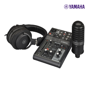 YAMAHA AG03 MK2 LSPK 야마하 라이브 스트리밍 팩 블랙