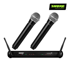 SHURE SVX288 / PG28 슈어 듀얼채널 무선 핸드 마이크 시스템