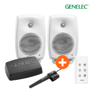 Genelec 8330A SAM 화이트 + 제네렉 GLM Kit + 9101B 무선 리모컨 패키지