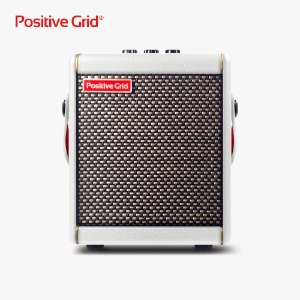 [예약판매] Positive Grid Spark Mini 포지티브 그리드 스파크 포터블 스마트 기타 앰프 &amp; 블루투스 스피커 화이트