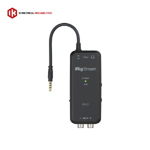 IK Multimedia iRig Stream Solo 모바일 스트리밍 인터페이스