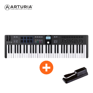 Arturia KeyLab Essential MK3 61 아투리아 에센셜 마스터 키보드 미디 컨트롤러 블랙