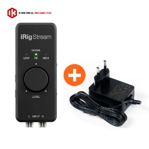 IK Multimedia iRig Stream + 호환 어댑터 패키지