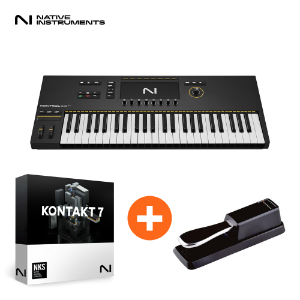 NI KONTROL S49 MK3 프리미엄 49건반 마스터 키보드, 스마트 미디 컨트롤러