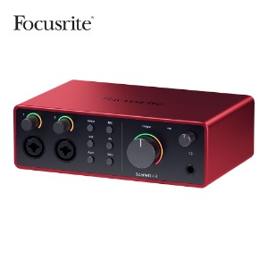 Focusrite Scarlett 4i4 4G (4세대) 스칼렛 오디오 인터페이스